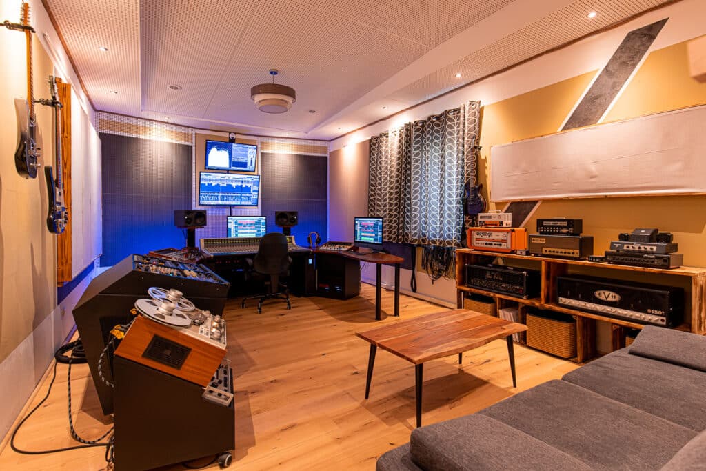 Regieraum im Tonstudio Rockmöhre.
