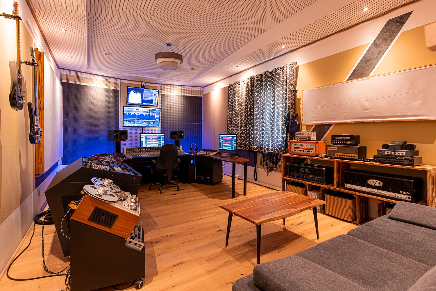 Regieraum im Tonstudio Rockmöhre.