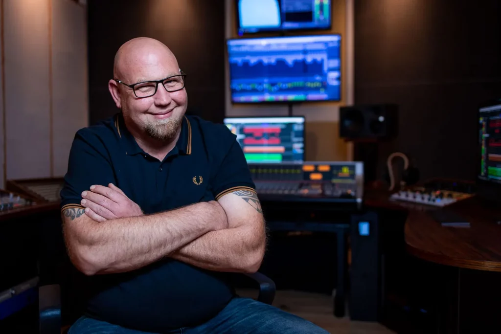 Claas Visser in der Regie des Rockmöhre Tonstudios